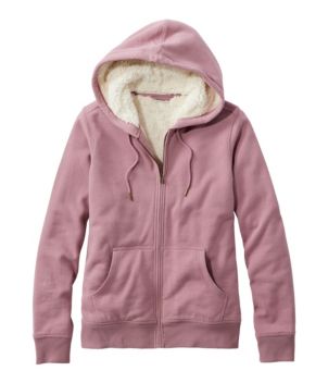 Women's L.L.Bean 1912 Sweatshirt, Sherpa-Lined Hoodie