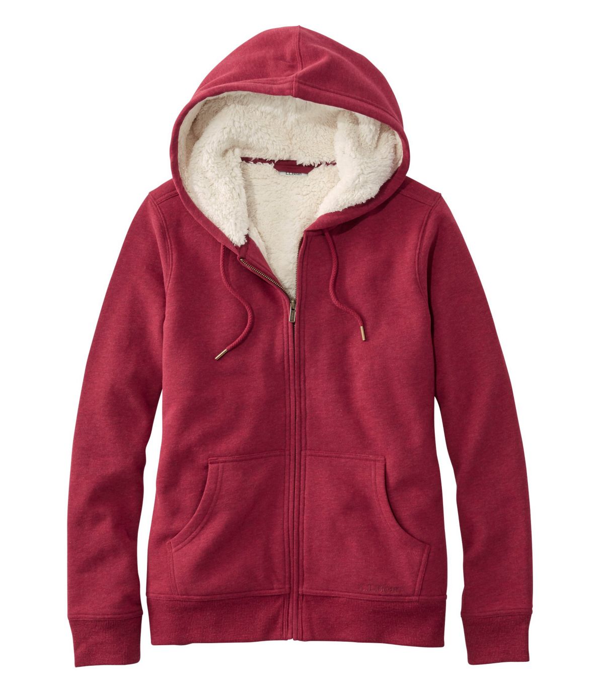 Women's L.L.Bean 1912 Sweatshirt, Sherpa-Lined Hoodie