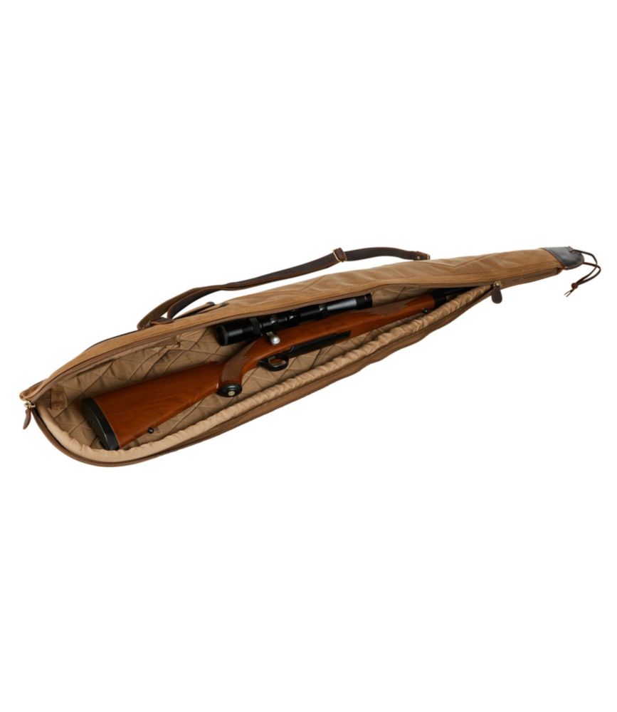 Double L Waxed Cotton Rifle Case, Maple Brown, small image number 4