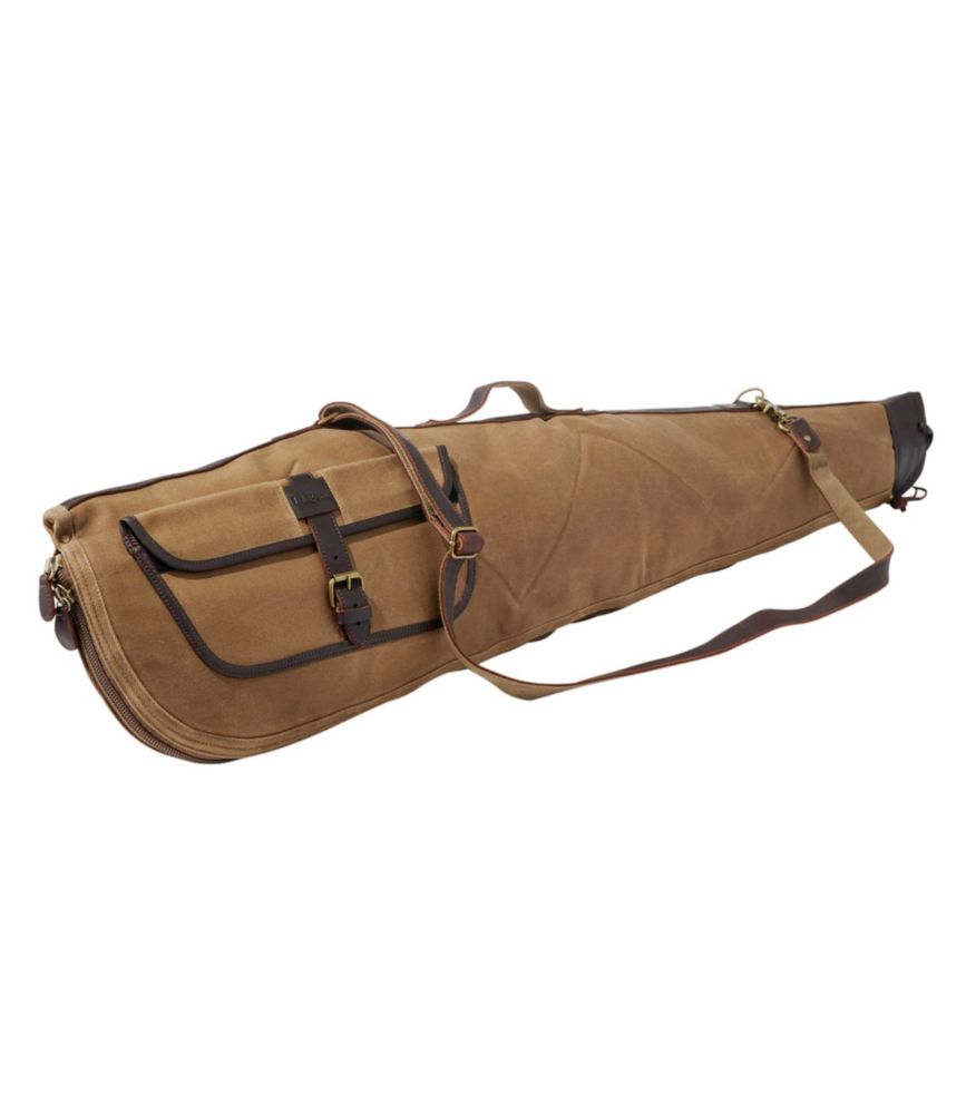 Double L Waxed Cotton Rifle Case, Maple Brown, small image number 1