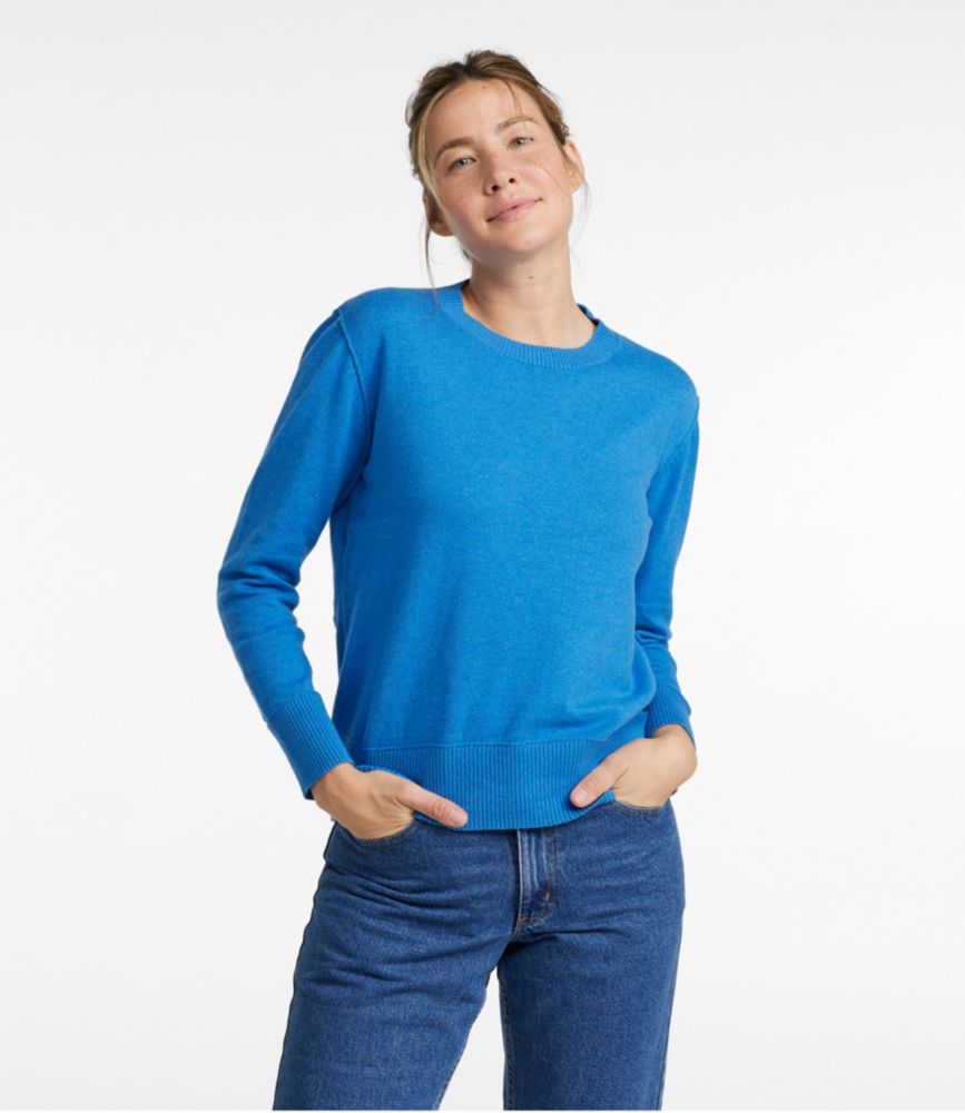 Women s Cotton Cashmere Sweater Crewneck