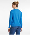 Cotton Cashmere Crewneck Sweater, Sea Salt, small image number 2