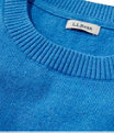 Cotton Cashmere Crewneck Sweater, , small image number 3