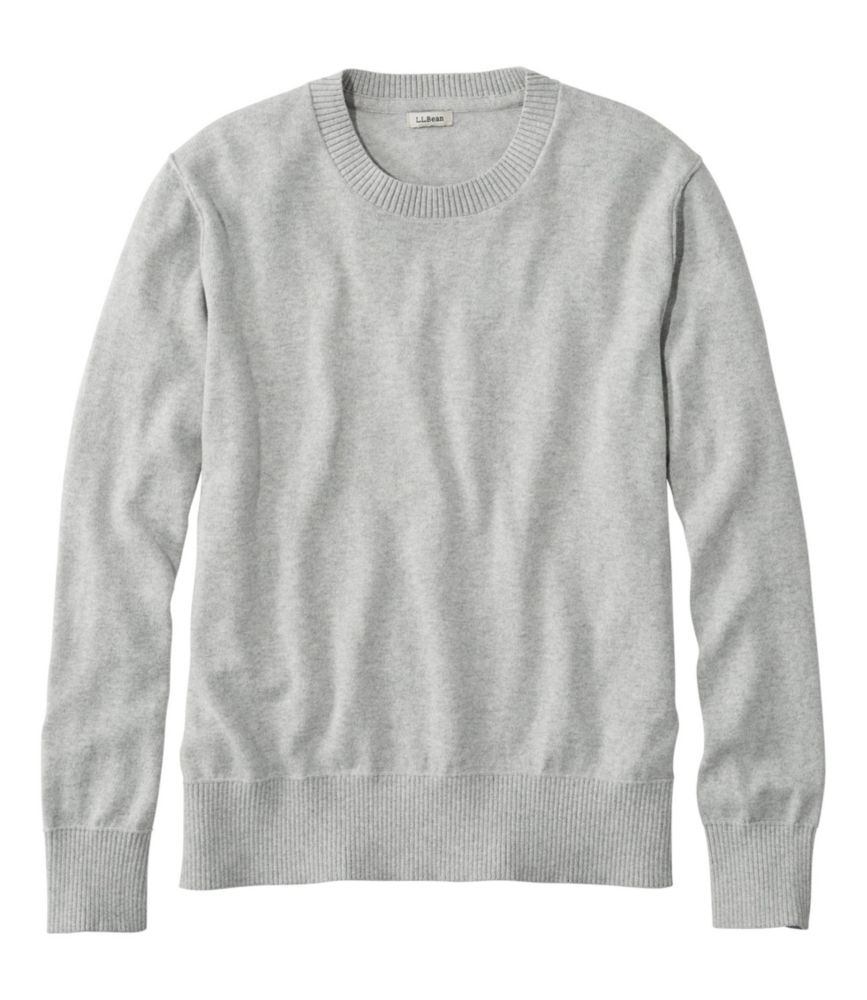 Women's Cotton/Cashmere Sweater, Crewneck Sweaters at L.L.Bean