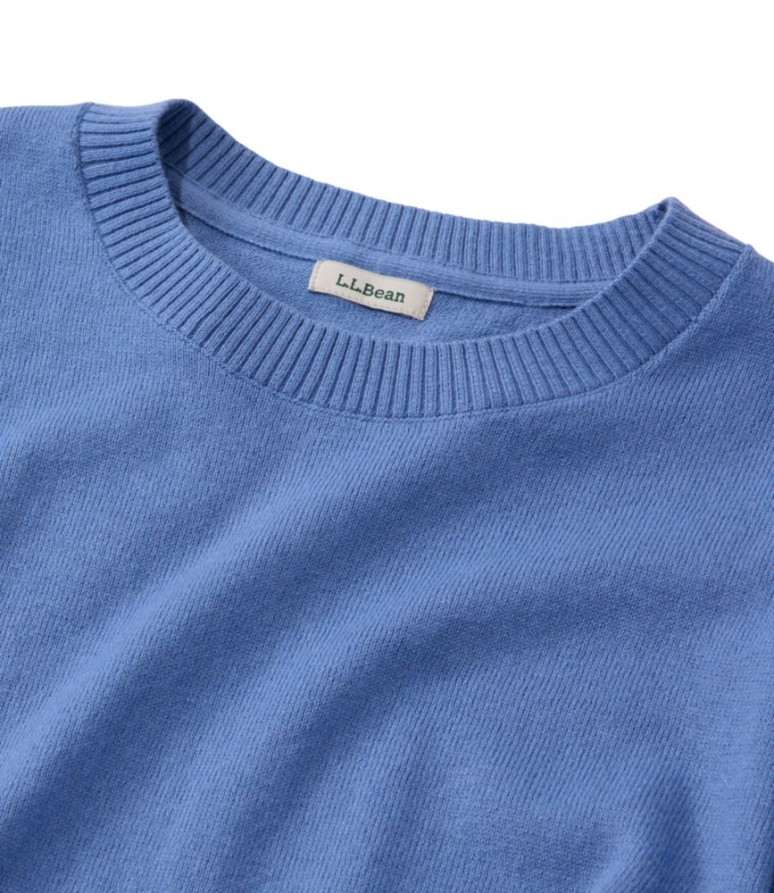 Women's Cotton/Cashmere Sweater, Crewneck