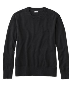 Women's Cotton/Cashmere Sweater, Crewneck