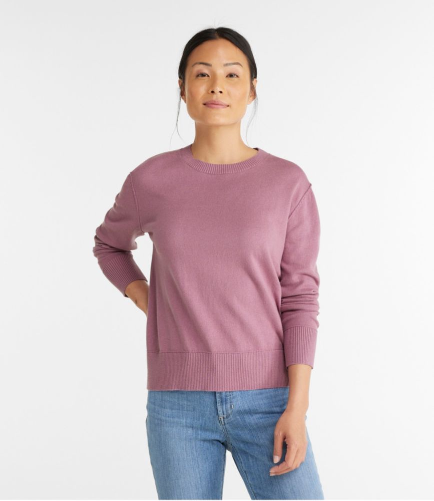 Women's Cotton/Cashmere Sweater, Crewneck Sweaters at L.L.Bean