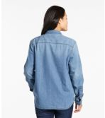 Women's L.L. Bean Heritage Washed Denim Shirt, Lined at L.L. Bean