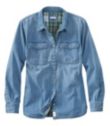 Women's L.L. Bean Heritage Washed Denim Shirt, Long-Sleeve Window