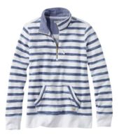 Women's Organic Cotton Sweatshirt, Quarter-Zip Pullover