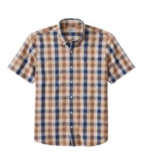 Men's Comfort Stretch® Chambray Shirt, Traditional Untucked