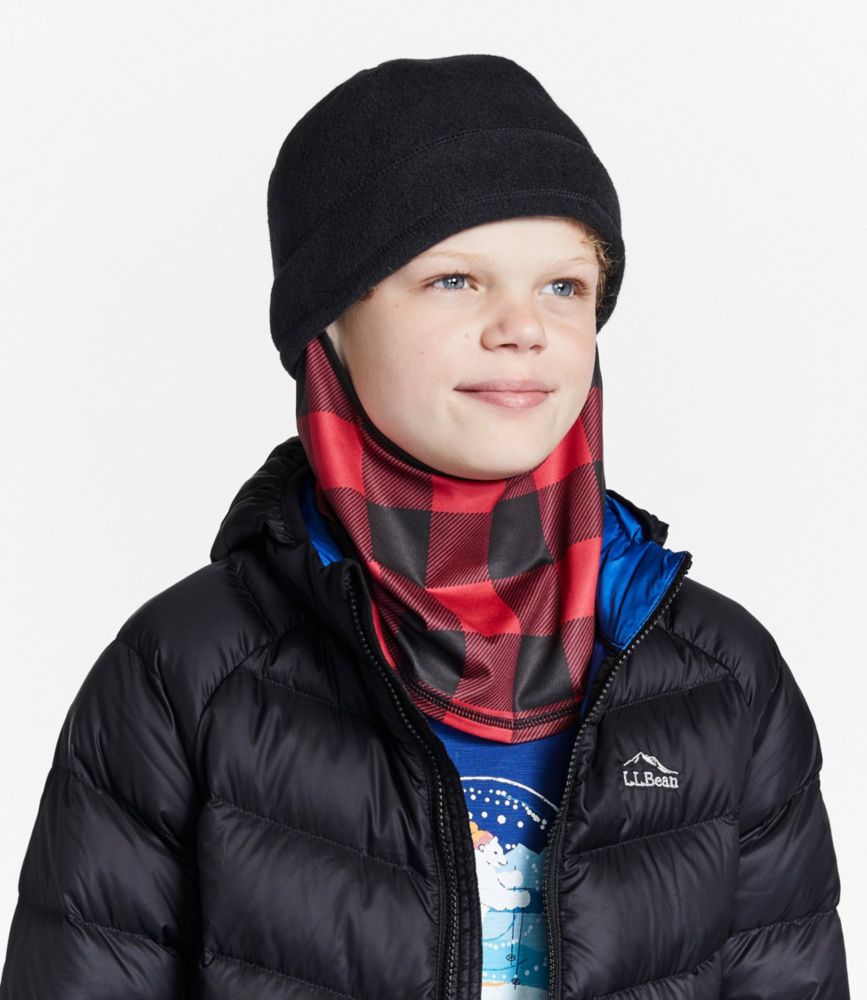 Kids' Mountain Classic Fleece Hat And Gaiter Combo, Nautical Navy/Rainbow Stripe Print, small image number 2