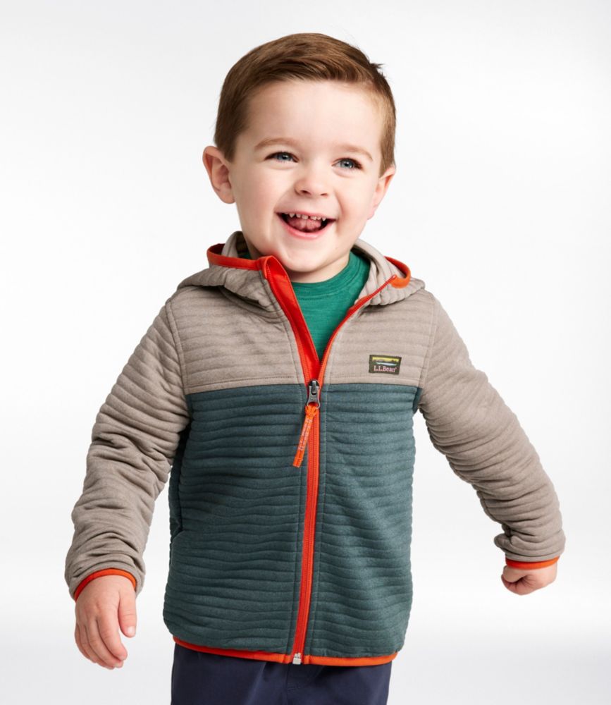 Toddlers' Airlight Full-Zip Hoodie, Carbon Navy, small image number 2