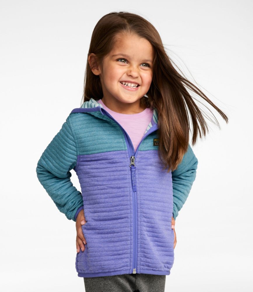 Toddlers' Airlight Full-Zip Hoodie, Deep Turquoise, small image number 3