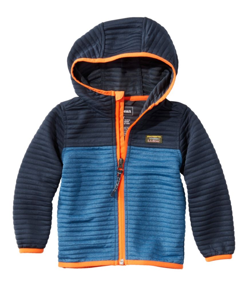 Toddlers' Airlight Full-Zip Hoodie, Carbon Navy, small image number 1