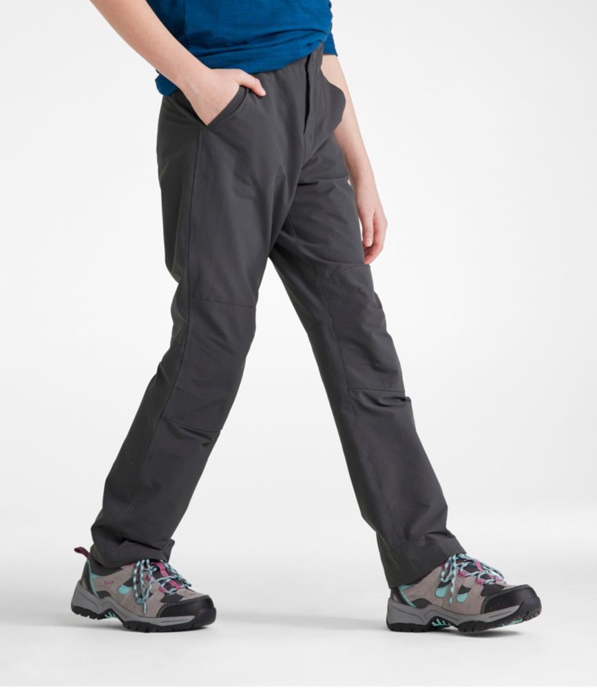 Kids' Cresta Hiking Pants, Lined, Alloy Gray, small image number 3