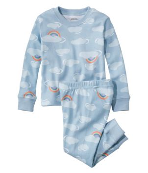 Toddlers' Organic Cotton Fitted Pajamas