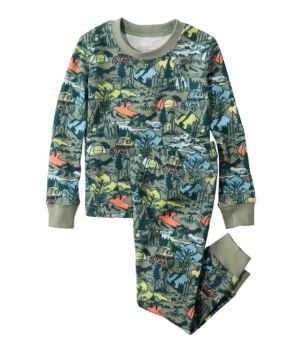 Toddlers' Organic Cotton Fitted Pajamas