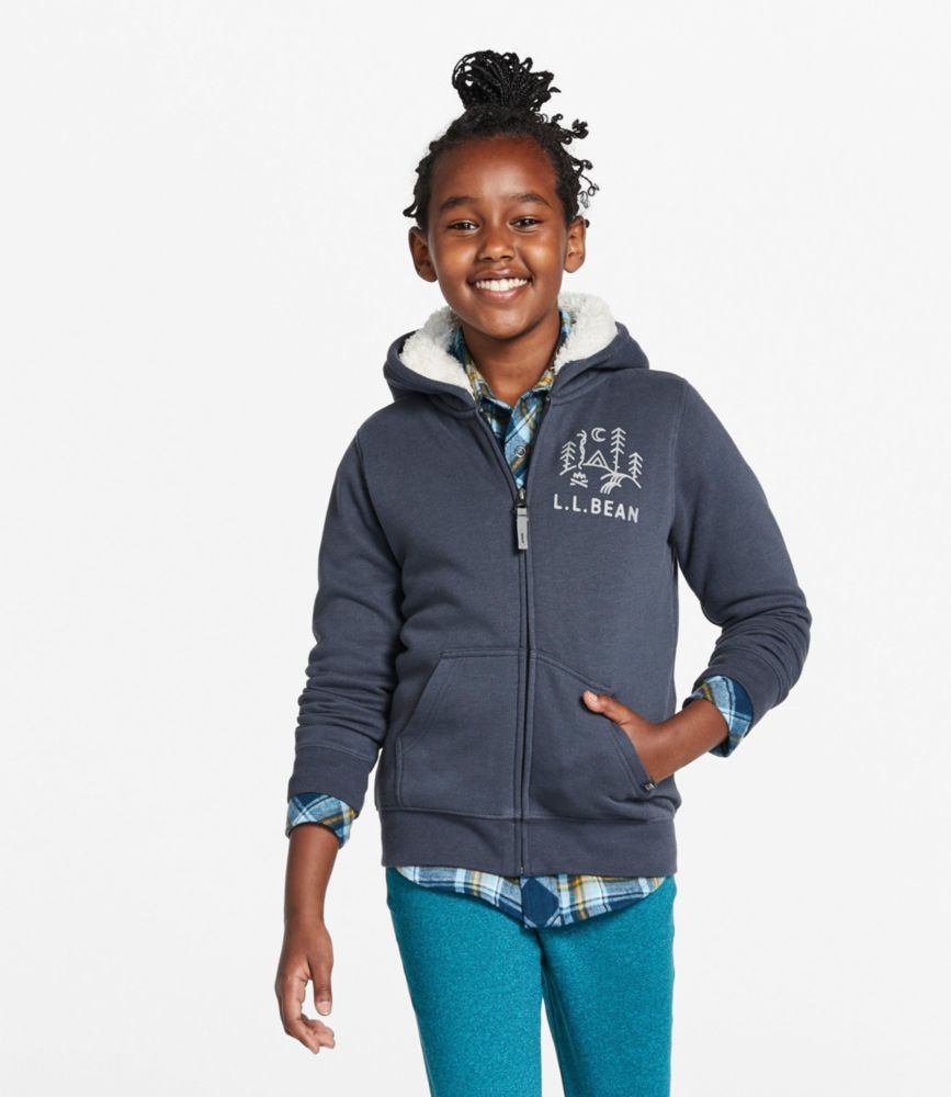 Kids lined hoodie sale