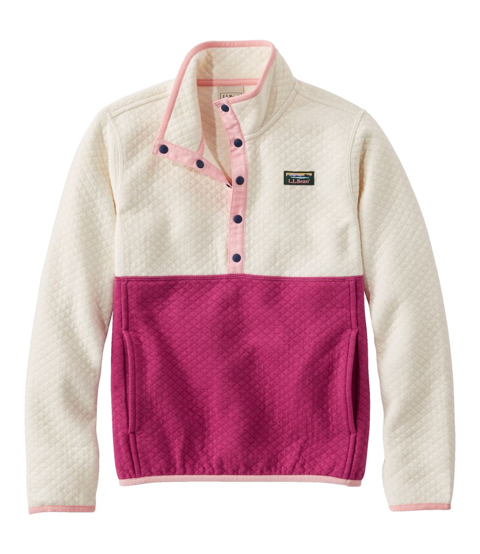 Ll bean snap t hot sale pullover