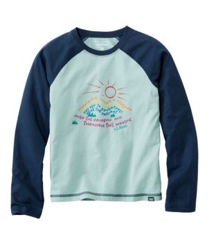 Kids' Organic Baseball Tee