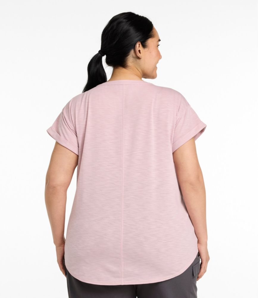 Women's Streamside Tee, Short-Sleeve Splitneck