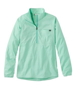 Women's Everyday SunSmart® Woven Shirt, Quarter-Zip Pullover