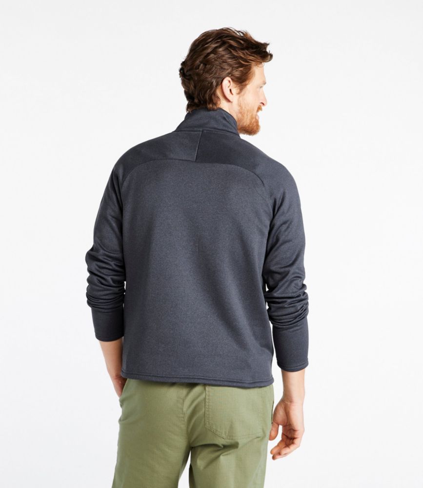 Men's Mountain Fleece, Half-Zip, Forest Shade, small image number 3
