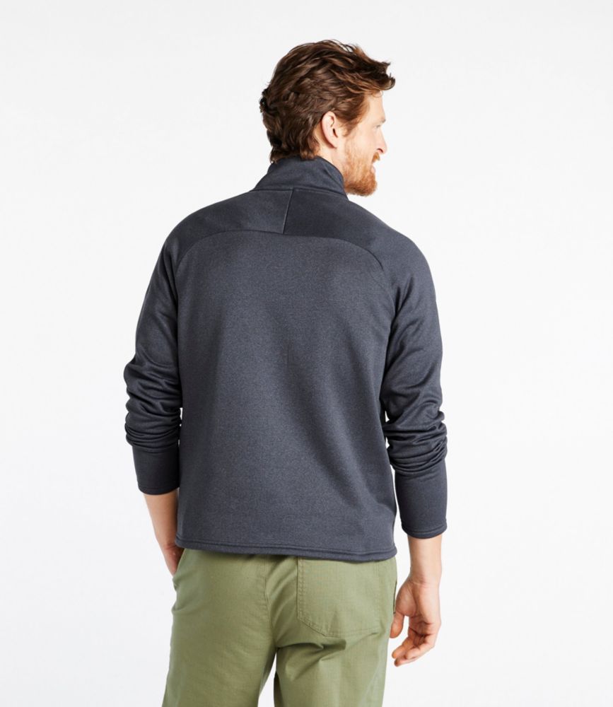 Men's Mountain Fleece, Half-Zip, Dark Pine, small image number 3