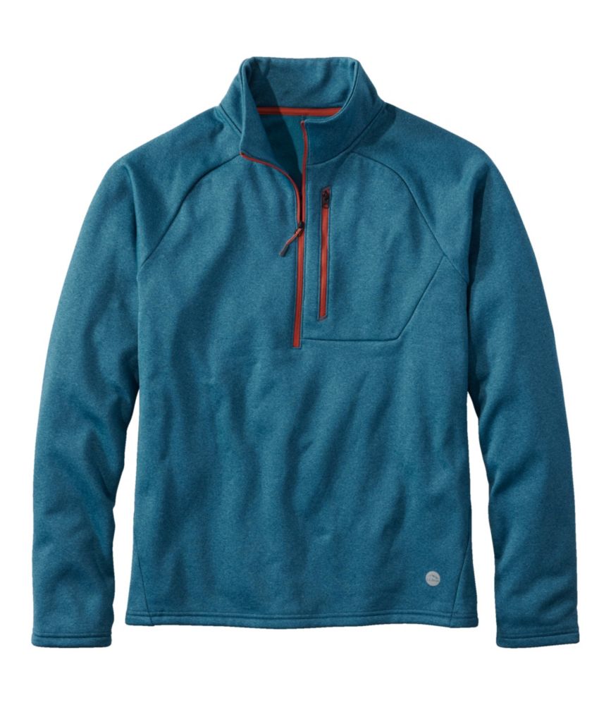 Men's Mountain Fleece, Half-Zip, Mallard Teal, small image number 1