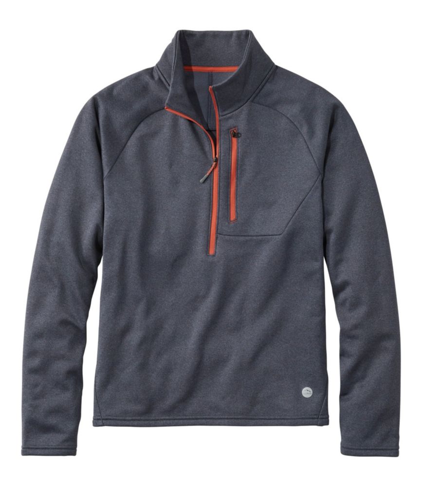 Men's Mountain Fleece, Half-Zip, Carbon Navy, small image number 1