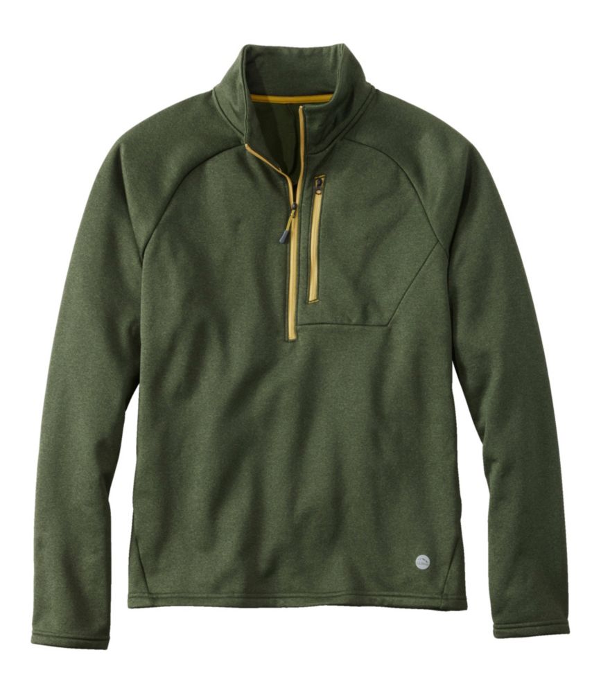 Men's Mountain Fleece, Half-Zip, Forest Shade, small image number 1