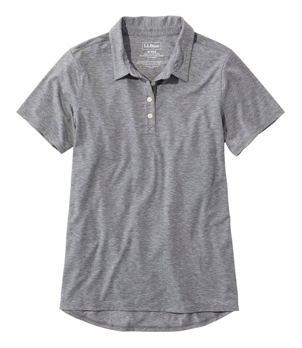 Everyday SunSmart Polo Shirt, Gray Heather, large image number 0