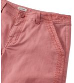 Women's Lakewashed Chino Short 6" Embroidery