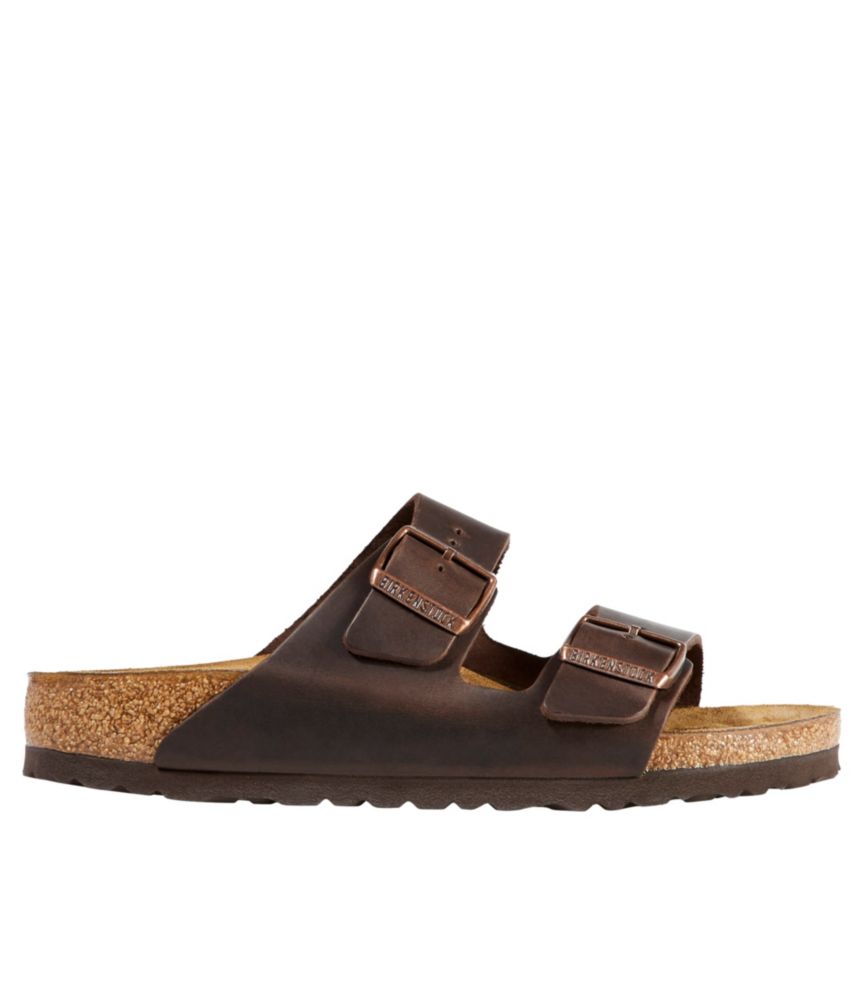 birkenstock arizona brown leather sandals