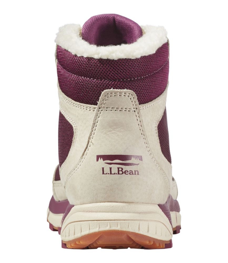 Women's Mountain Classic Hiking Boots, Fleece-Lined, Tidal Sand/Bramble Berry, small image number 3