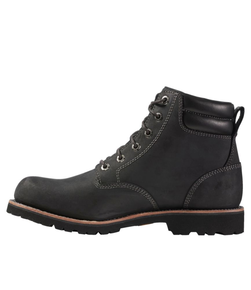 Men's Bucksport Boots, Plain-Toe, Black, small image number 2