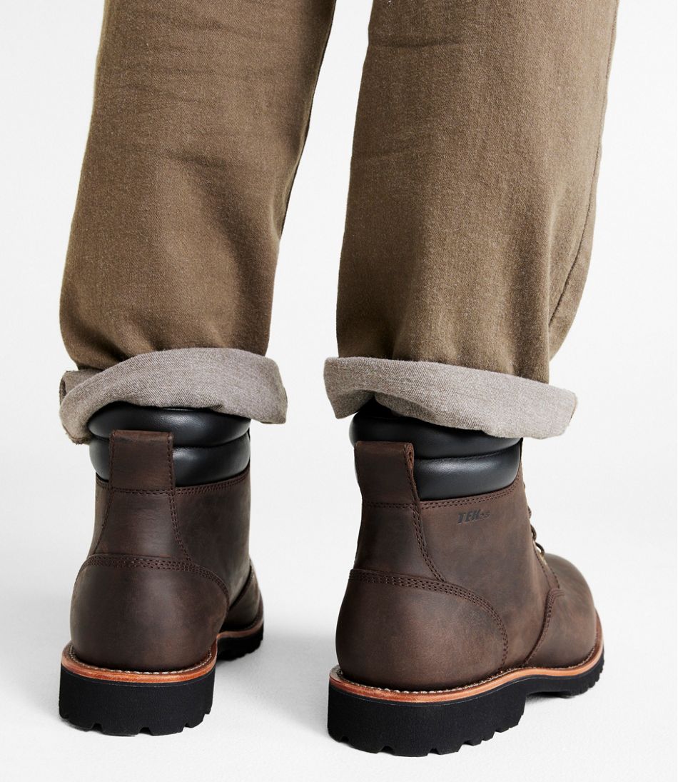 Men's Bucksport Work Boots, Plain-Toe