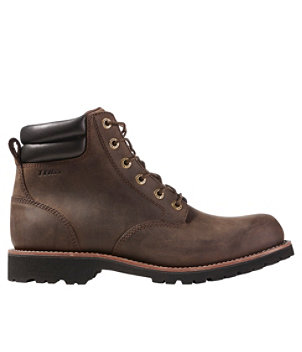 Men's Bucksport Work Boots, Plain-Toe