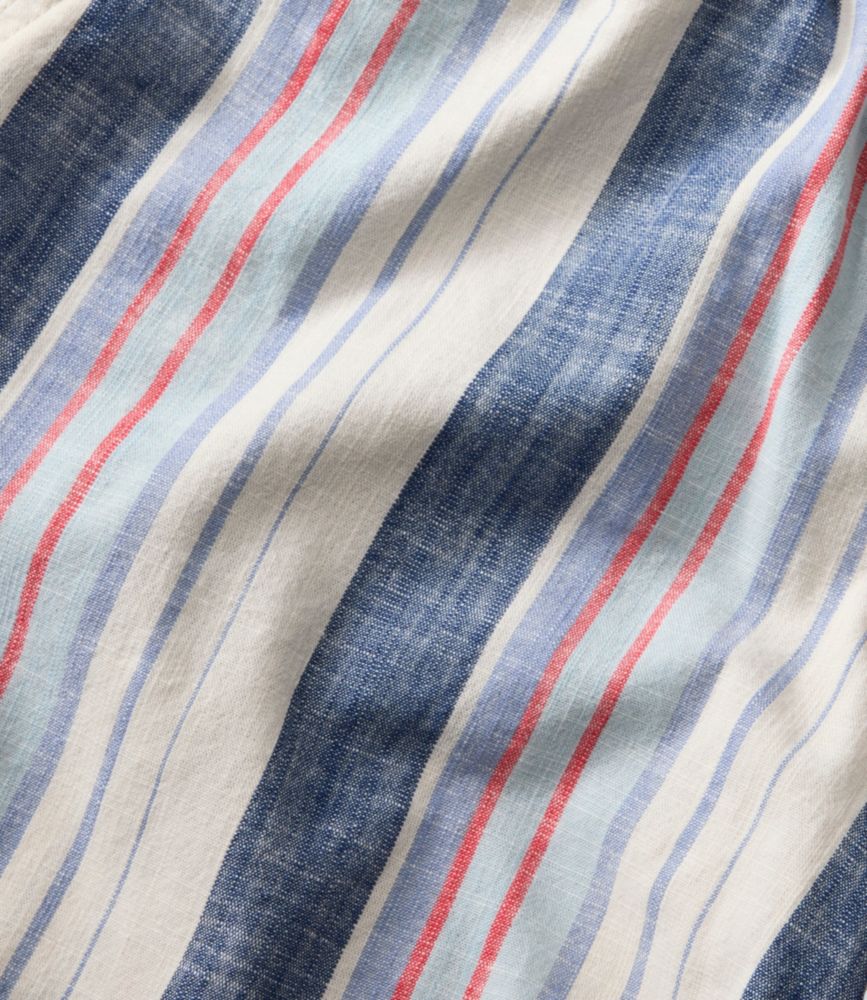 Women's Lakewashed Dock Shorts, Mid-Rise Stripe