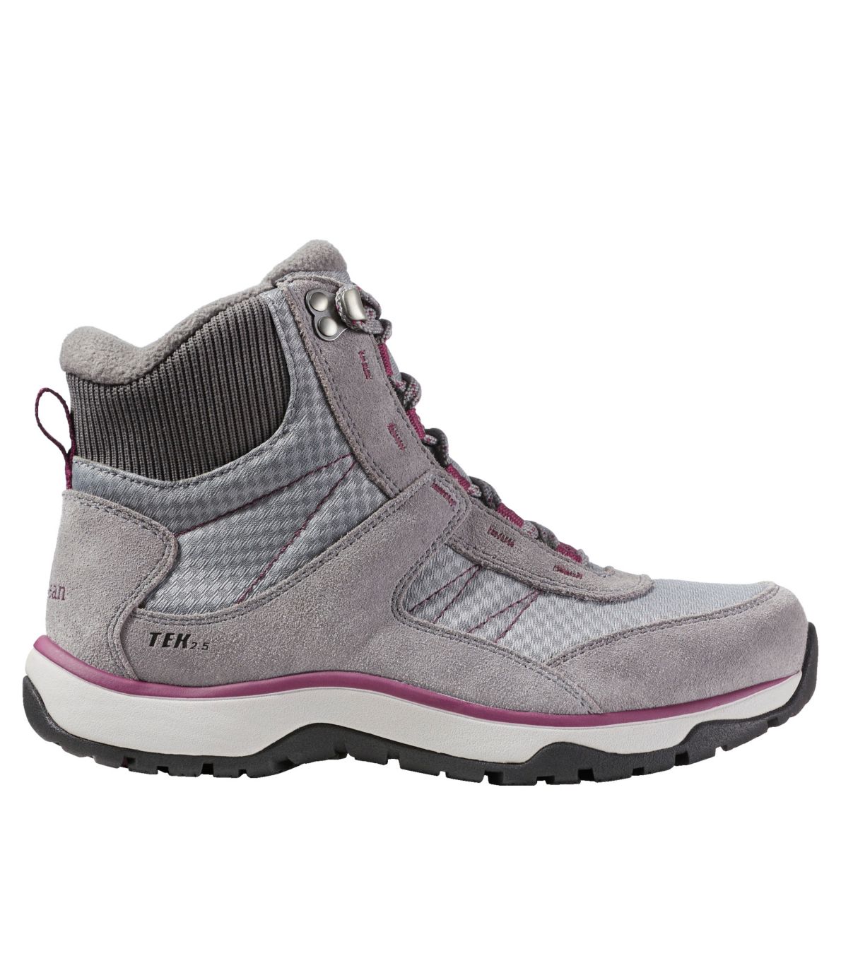 Women's Snow Sneakers, Mid Lace-Up