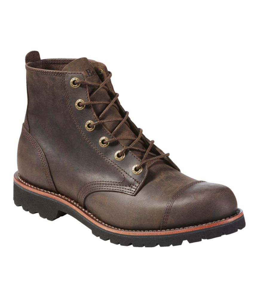 Men's Bucksport Boots, Cap Toe, Coffee Bean, small image number 6