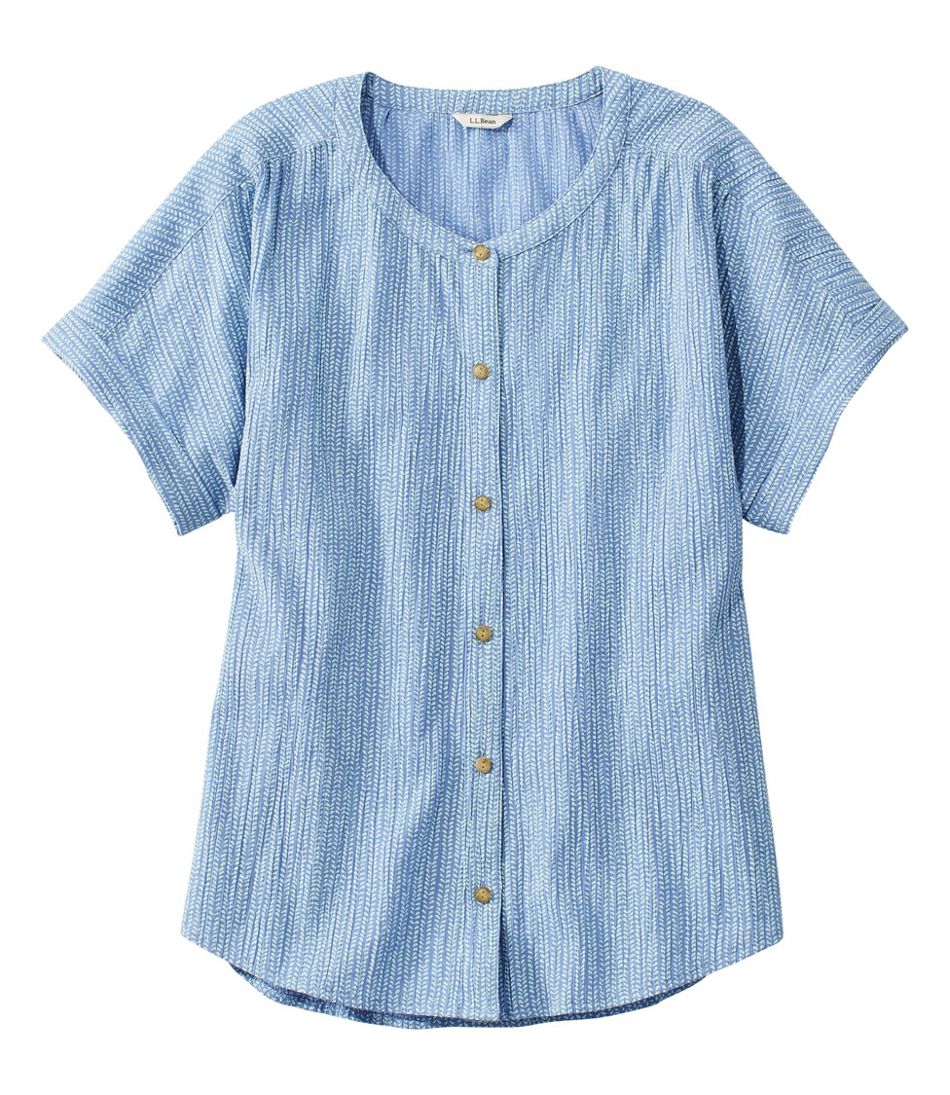 Crinkled cotton shirt Comfort fit