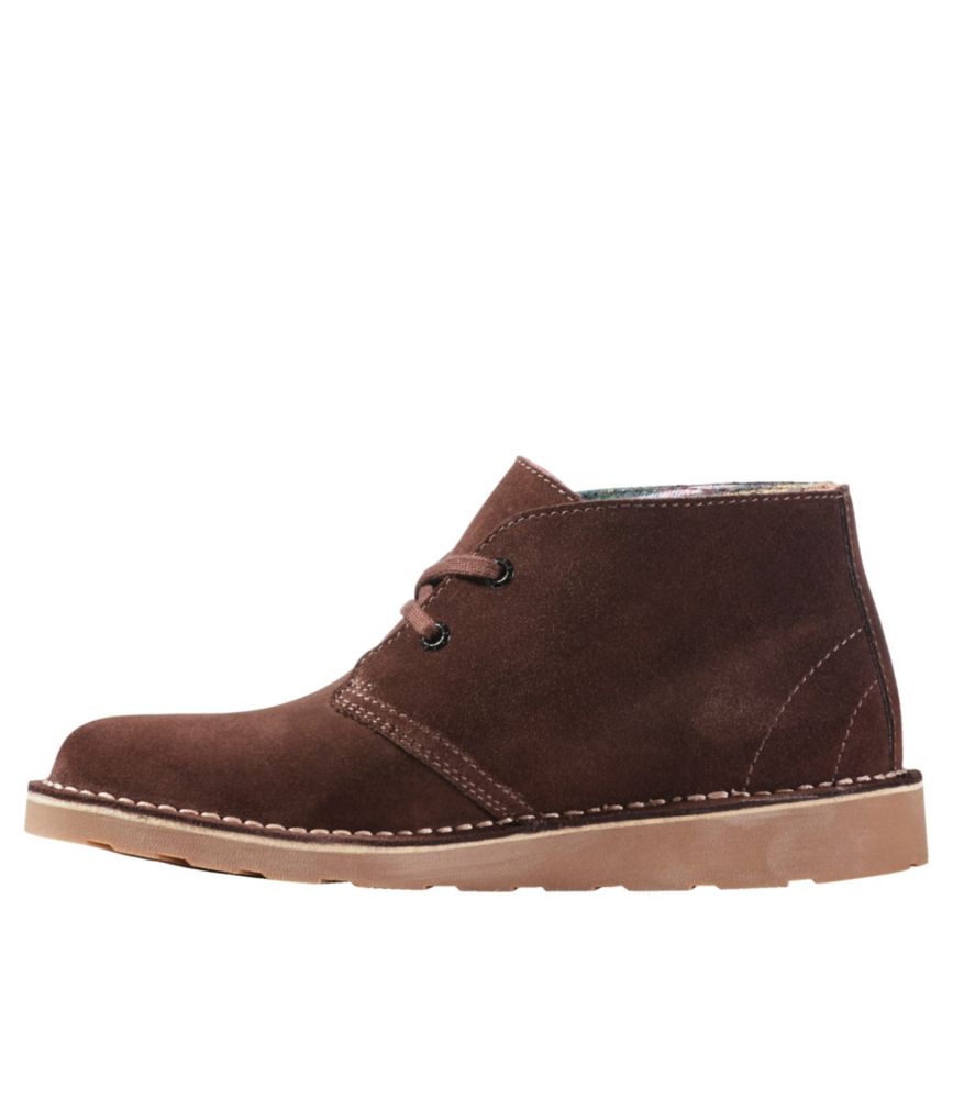 Women's Stonington Boots, Chukka Flannel-Lined, Root Beer/Royal Stewart, small image number 3