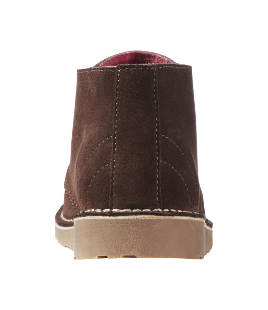 Women's Stonington Boots, Chukka Flannel-Lined, Root Beer/Royal Stewart, small image number 4