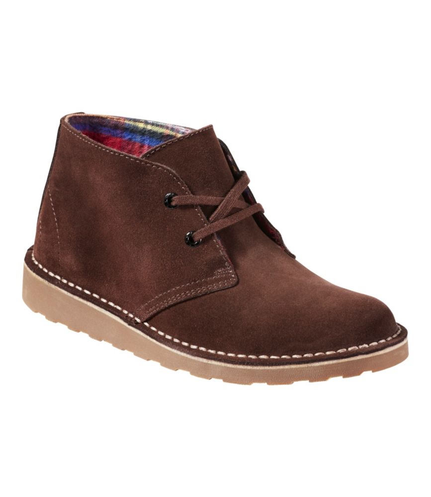 Women's Stonington Boots, Chukka Flannel-Lined, Root Beer/Royal Stewart, small image number 7