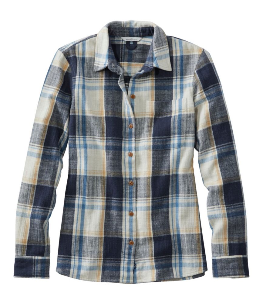 women's fitted plaid flannel shirts