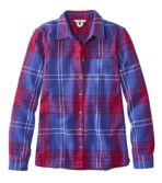 Women's Signature Heritage Textured Flannel Shirt, Plaid