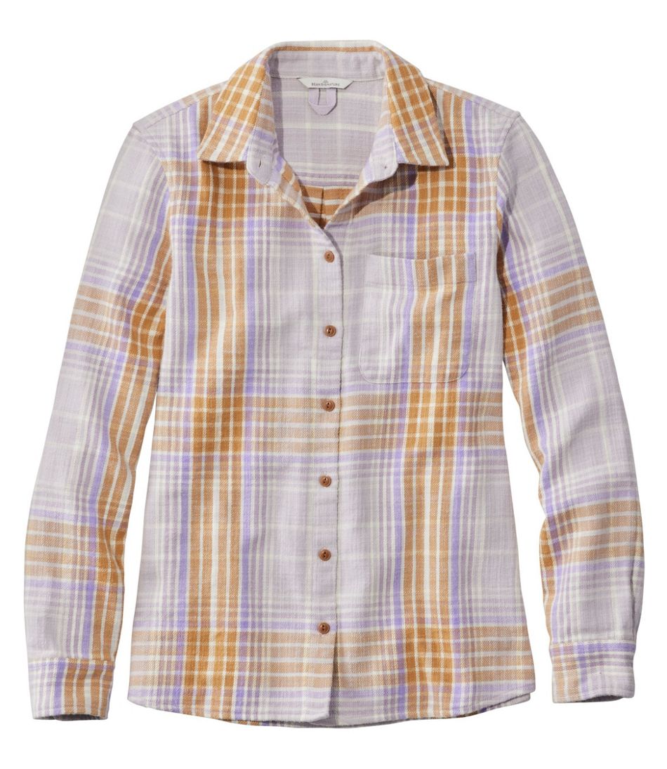 Women's Signature Heritage Textured Flannel Shirt, Plaid | Shirts ...