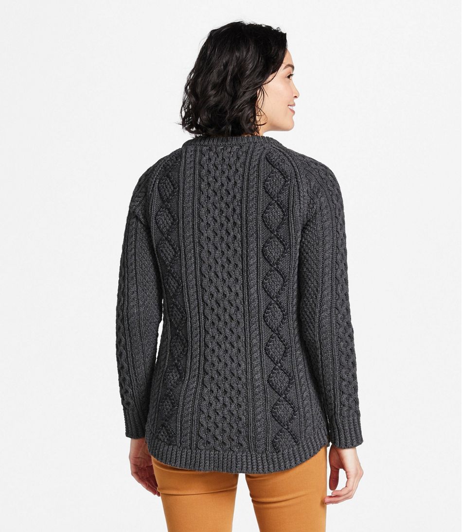 Women's Signature Cotton Fisherman Tunic Sweater, Rope
